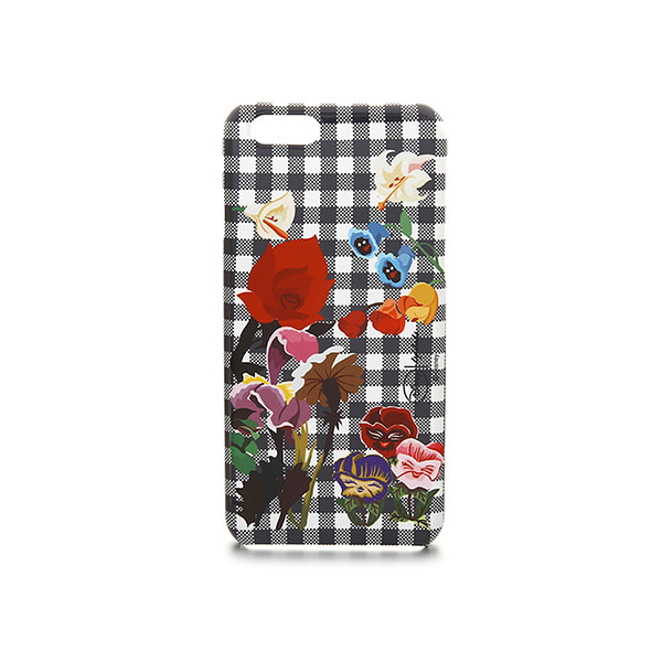 [Disney|high cheeks] Garden Flower Check Phone Case